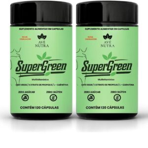 SUPER GREEN | KIT 2 DETOX EMAGRECEDOR-20%