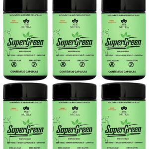 SUPER GREEN | KIT 6 DETOX EMAGRECEDOR-50% OFF
